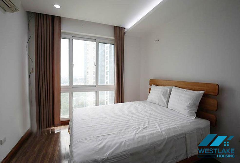 Beautiful three bedrooms apartment for rent in P building, Ciputra, Tay Ho, Ha Noi