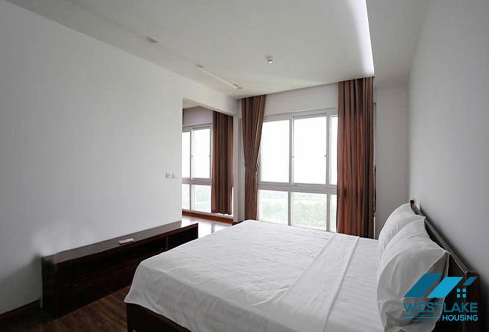 Beautiful three bedrooms apartment for rent in P building, Ciputra, Tay Ho, Ha Noi