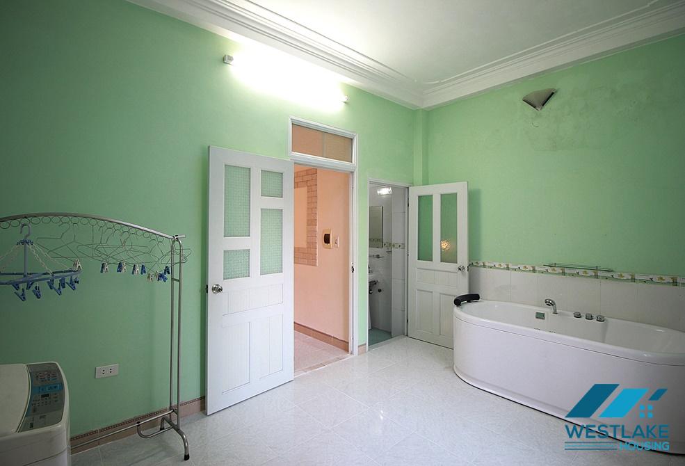 A spacious and cheap 4 bedroom house for rent in Dang Thai Mai, Tay Ho A spacious and cheap 4 bedroom house for rent in Dang Thai Mai, Tay Ho