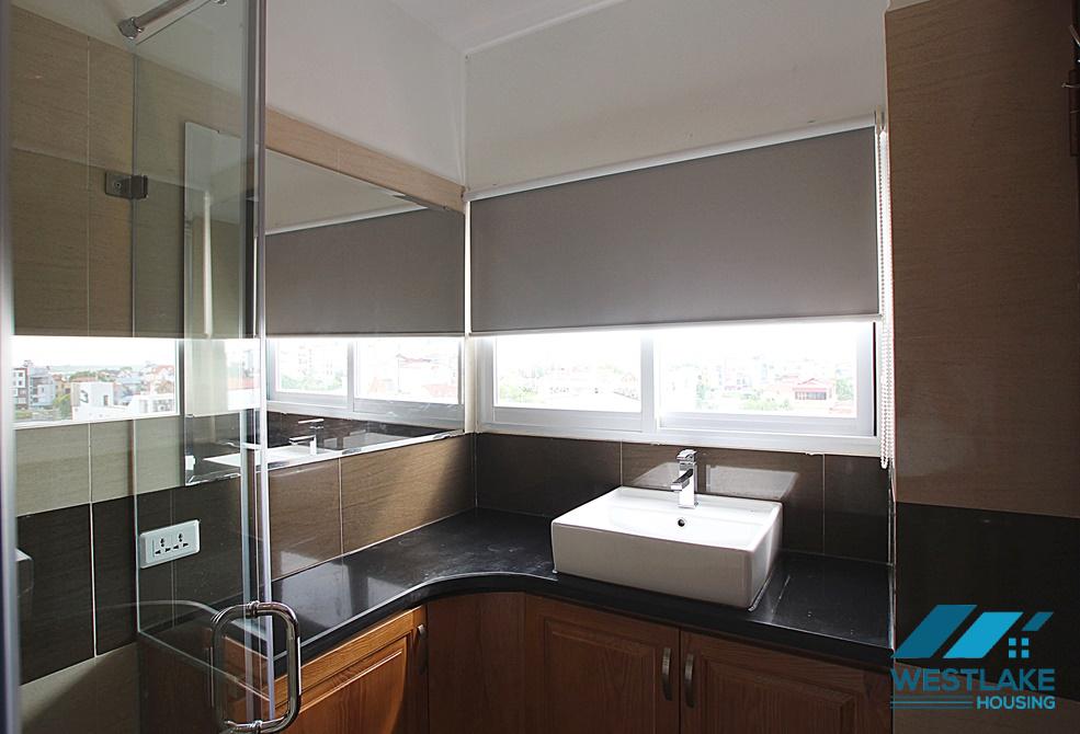 Nice bright 2 bedroom apartment on top floor for rent in Tay Ho, Ha Noi