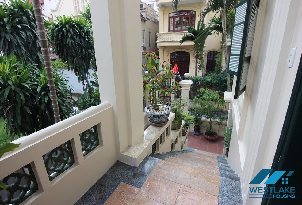 Beautiful mansion with lots of charms for rent in Tay Ho, Ha Noi