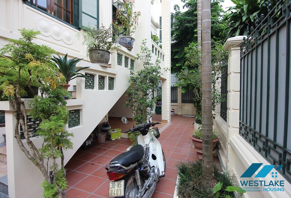 Beautiful mansion with lots of charms for rent in Tay Ho, Ha Noi