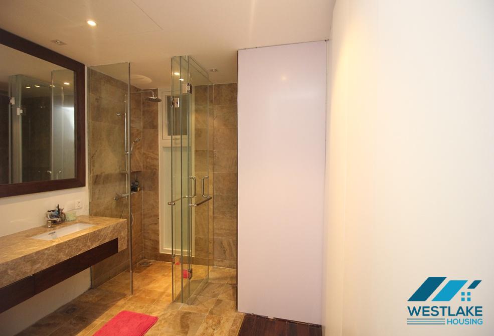 Lakeside executive apartment with large terrace for rent in Tay Ho, Hanoi Lakeside executive apartment with large terrace for rent in Tay Ho, Hanoi