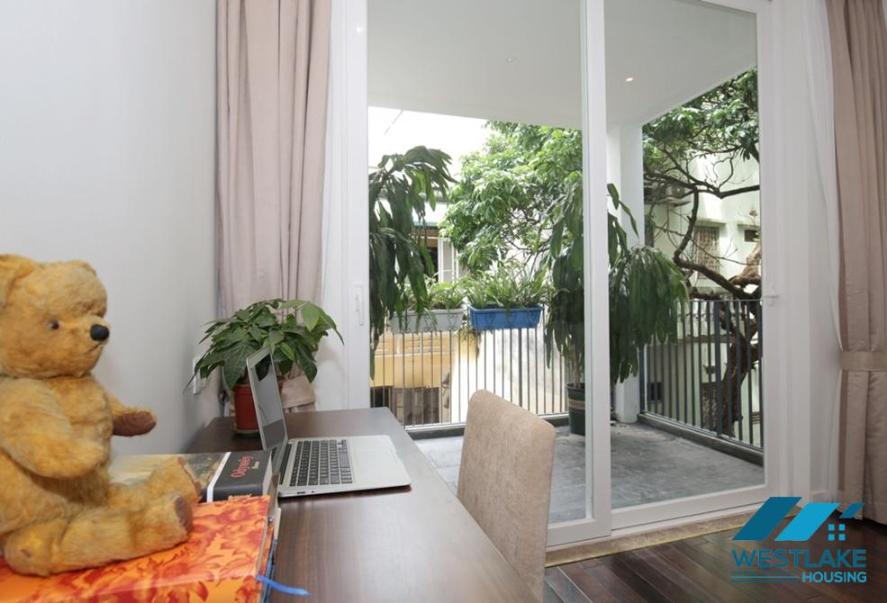 Lakeside executive apartment with large terrace for rent in Tay Ho, Hanoi Lakeside executive apartment with large terrace for rent in Tay Ho, Hanoi