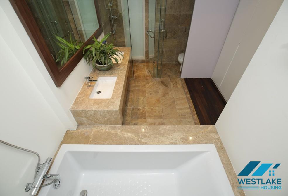 Lakeside executive apartment with large terrace for rent in Tay Ho, Hanoi Lakeside executive apartment with large terrace for rent in Tay Ho, Hanoi