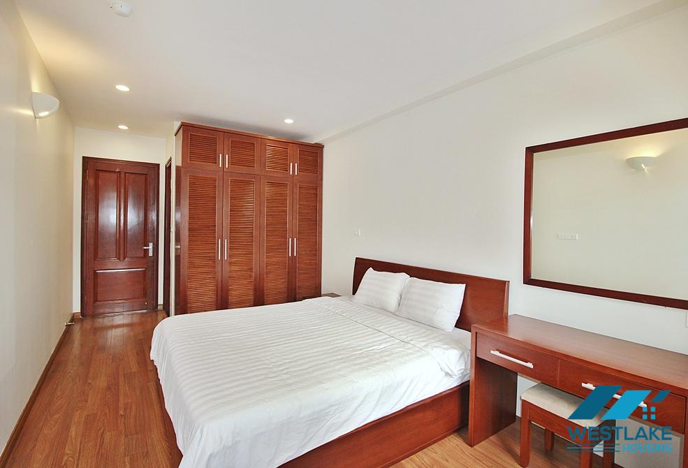 Beautiful 03 bedrooms apartment for rent in Quang An Street, Tay Ho, Ha Noi
