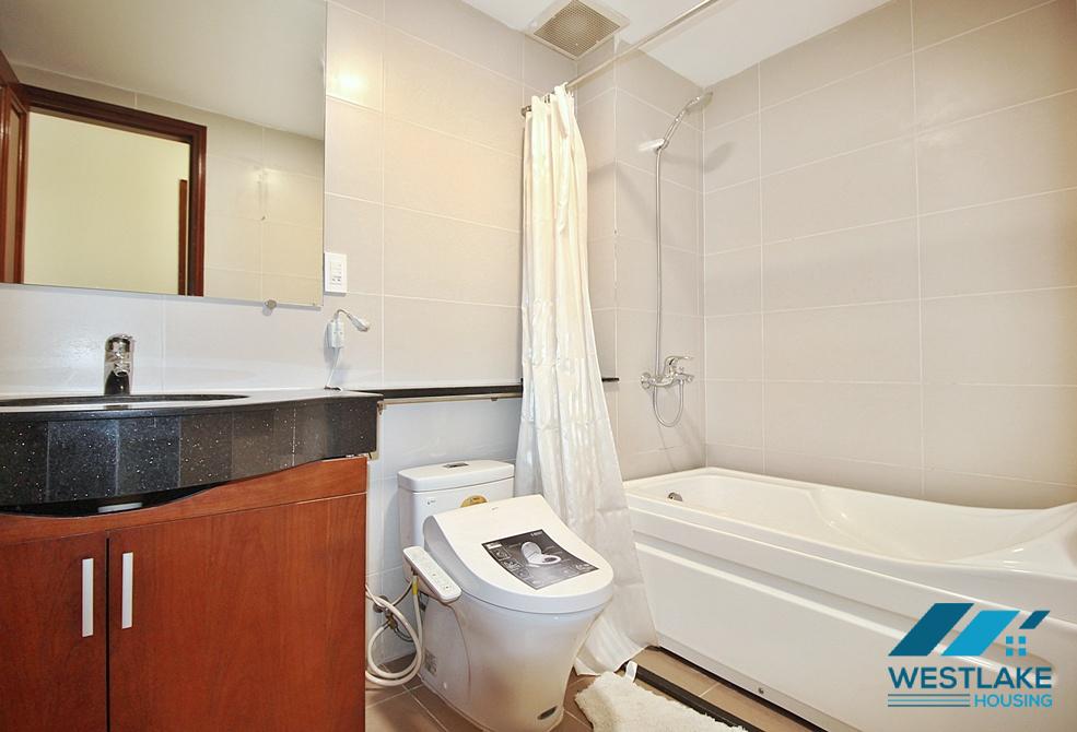 Beautiful 03 bedrooms apartment for rent in Quang An Street, Tay Ho, Ha Noi