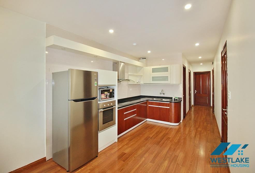 Beautiful 03 bedrooms apartment for rent in Quang An Street, Tay Ho, Ha Noi