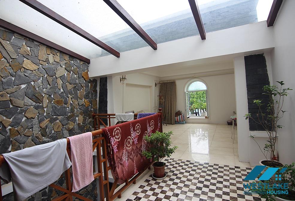 A nice 4 bedroom villa for rent in Dang Thai Mai, Tay Ho A nice 4 bedroom villa for rent in Dang Thai Mai, Tay Ho