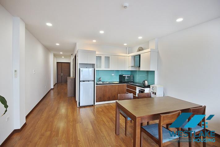 Bright two bedroom apartment on high floor for rent in Xuan Dieu area, Tay Ho, Ha Noi