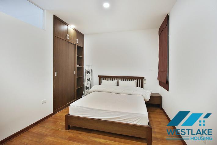 Bright two bedroom apartment on high floor for rent in Xuan Dieu area, Tay Ho, Ha Noi