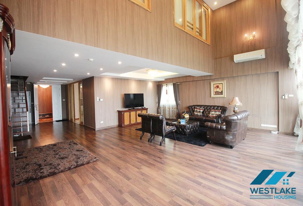 High quality penthouse apartment for rent in Ciputra, Tay Ho, Ha Noi