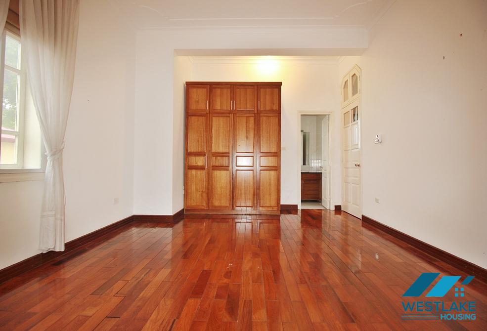 Five bedrooms house with pool for rent in To Ngoc Van st, Tay Ho, Ha Noi