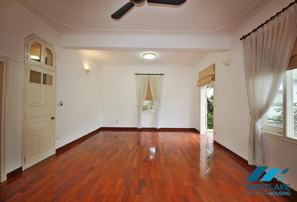 Five bedrooms house with pool for rent in To Ngoc Van st, Tay Ho, Ha Noi