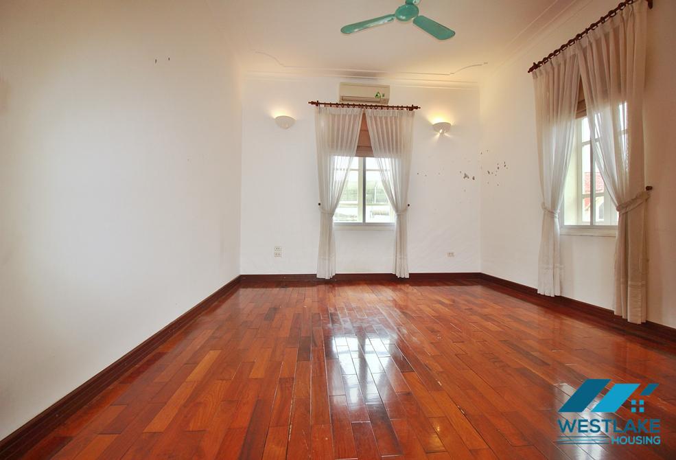 Five bedrooms house with pool for rent in To Ngoc Van st, Tay Ho, Ha Noi