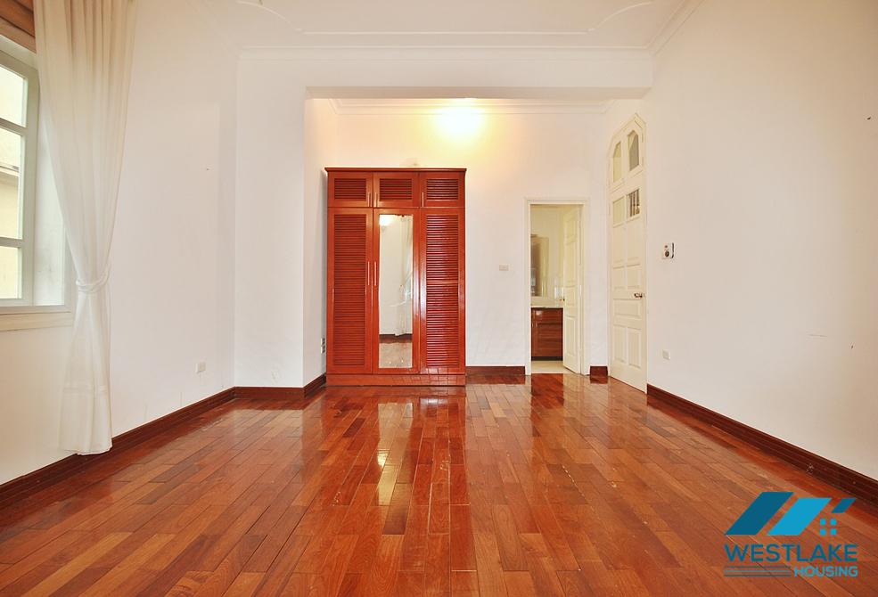 Five bedrooms house with pool for rent in To Ngoc Van st, Tay Ho, Ha Noi