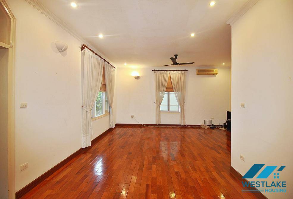 Five bedrooms house with pool for rent in To Ngoc Van st, Tay Ho, Ha Noi