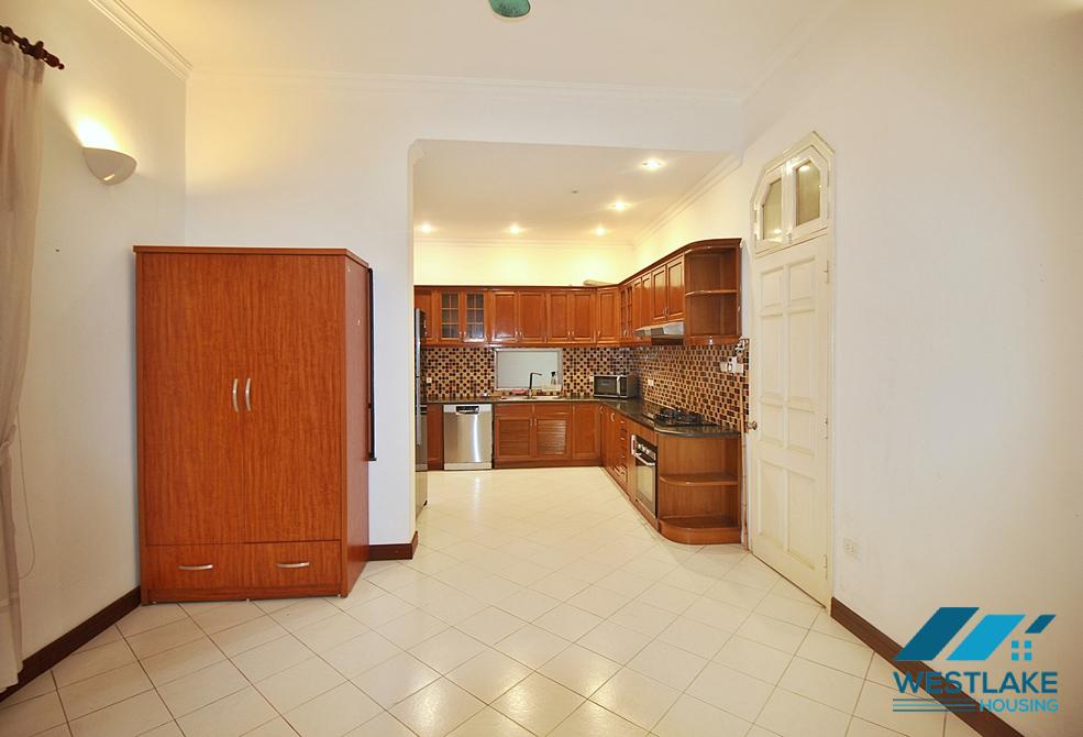 Five bedrooms house with pool for rent in To Ngoc Van st, Tay Ho, Ha Noi