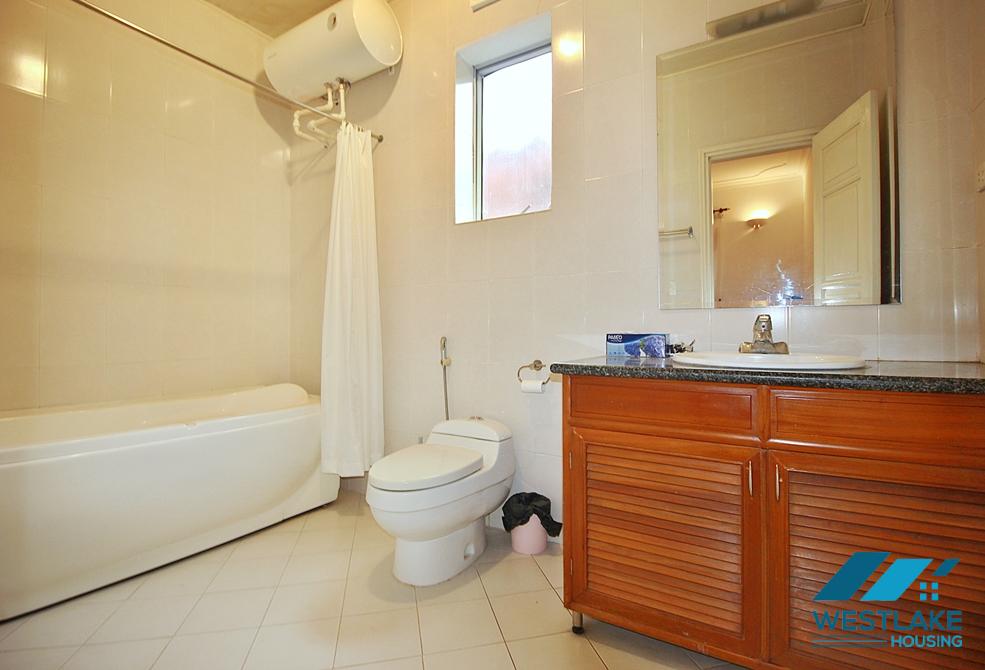 Five bedrooms house with pool for rent in To Ngoc Van st, Tay Ho, Ha Noi