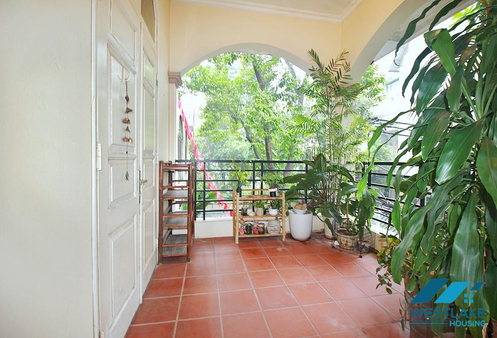 Five bedrooms house with pool for rent in To Ngoc Van st, Tay Ho, Ha Noi