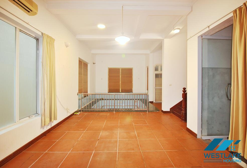 Five bedrooms house with pool for rent in To Ngoc Van st, Tay Ho, Ha Noi