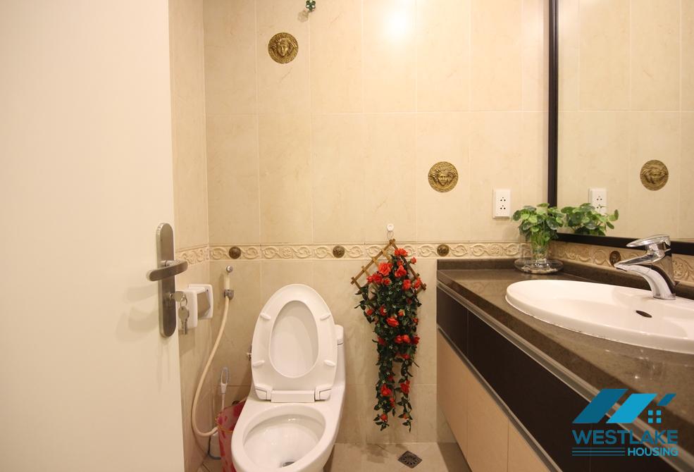 Nice 3 bedrooms apartment for rent in P building, Ciputra, Tay Ho, Hanoi