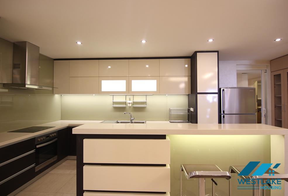 Nice 3 bedrooms apartment for rent in P building, Ciputra, Tay Ho, Hanoi