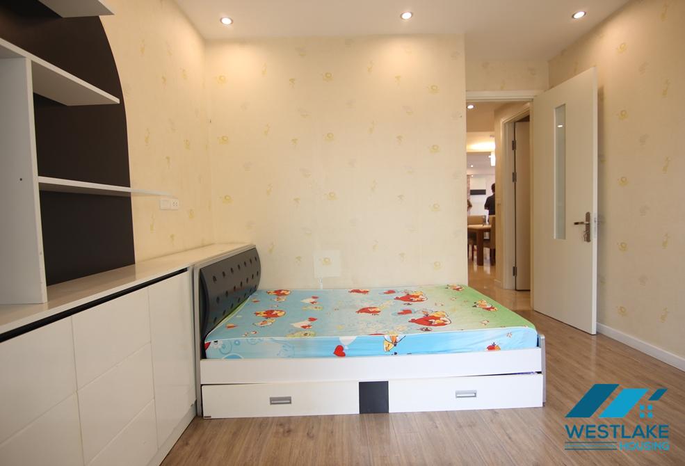 Nice 3 bedrooms apartment for rent in P building, Ciputra, Tay Ho, Hanoi