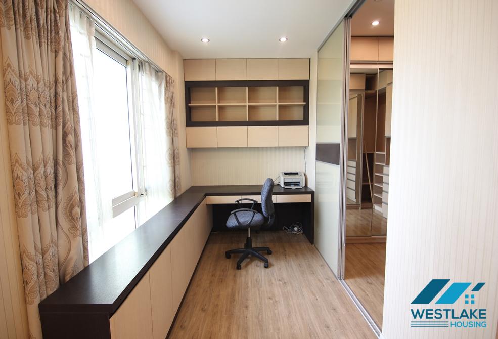 Nice 3 bedrooms apartment for rent in P building, Ciputra, Tay Ho, Hanoi