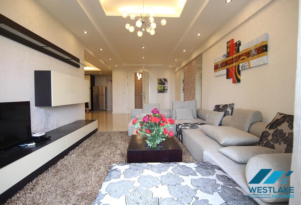 Nice 3 bedrooms apartment for rent in P building, Ciputra, Tay Ho, Hanoi