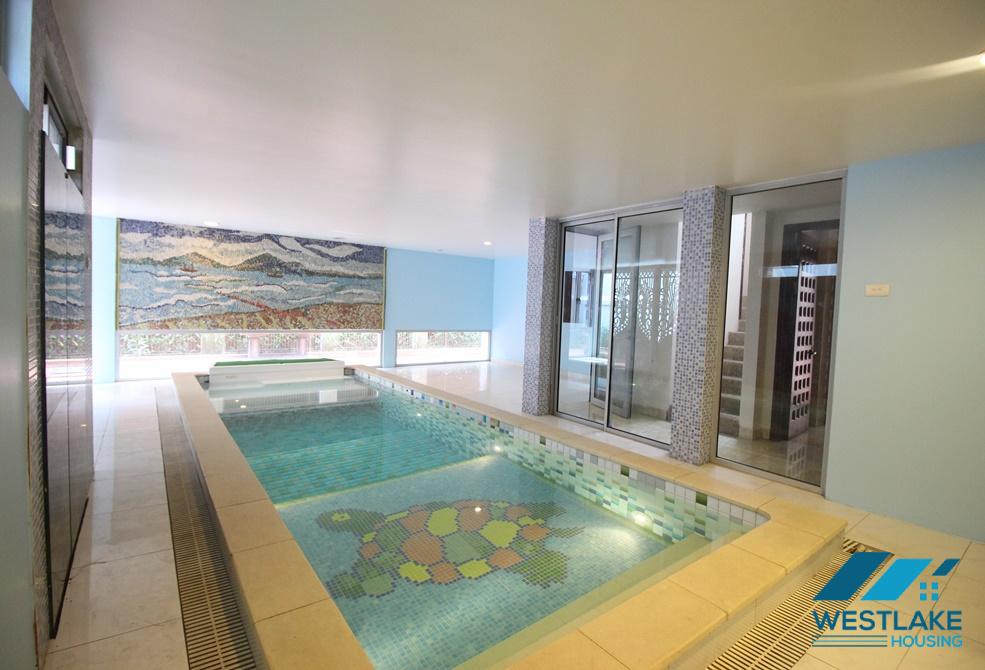 A beautiful villa with 4 bedrooms for rent in tay Ho, Ha Noi