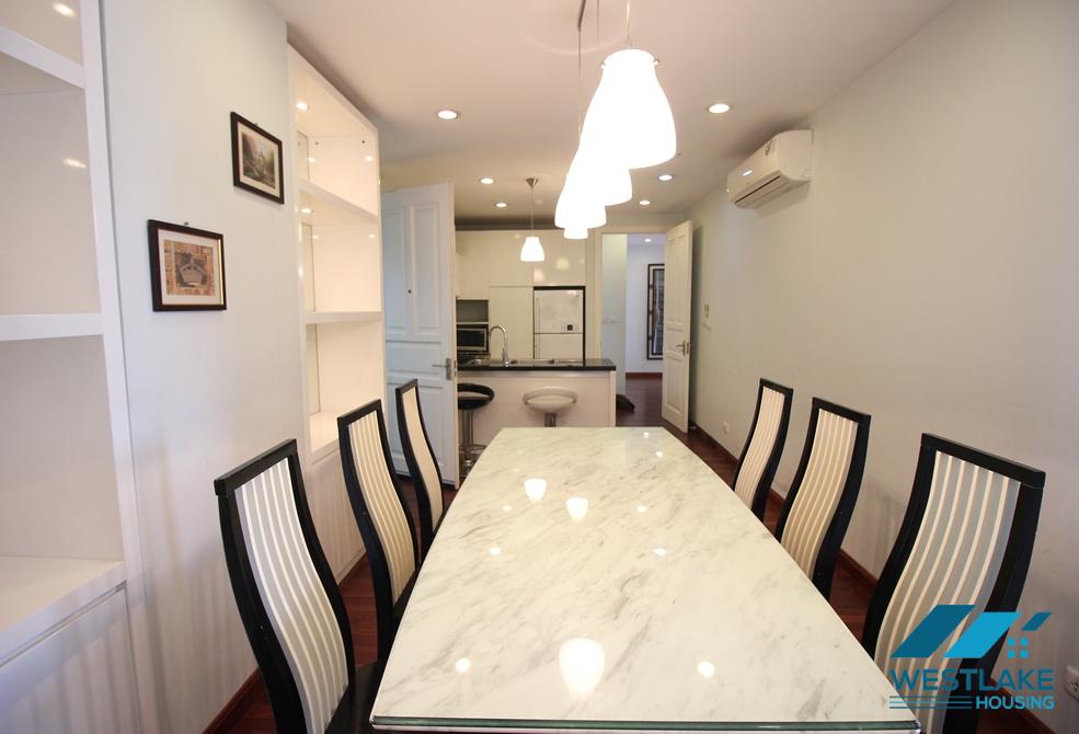 Three bedrooms apartment for rent in P building Ciputra, Tay Ho, Ha Noi