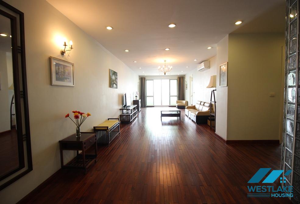 Three bedrooms apartment for rent in P building Ciputra, Tay Ho, Ha Noi