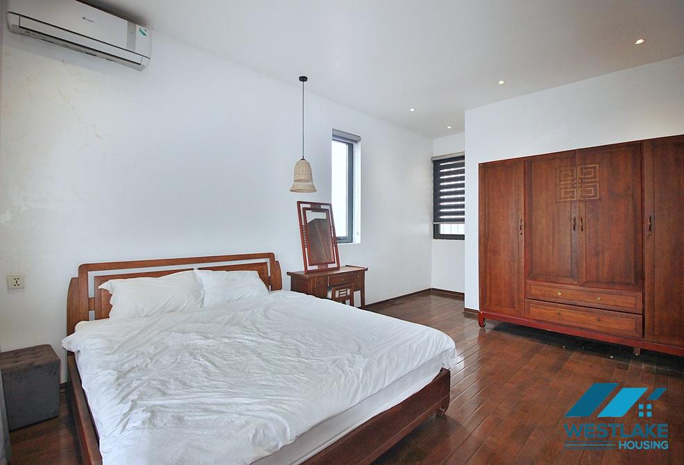 3-Bedroom Apartment with Spacious Balcony for Rent in Tay Ho, Hanoi