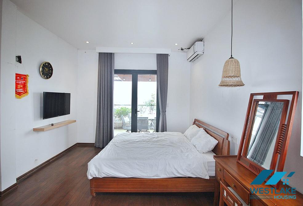 3-Bedroom Apartment with Spacious Balcony for Rent in Tay Ho, Hanoi