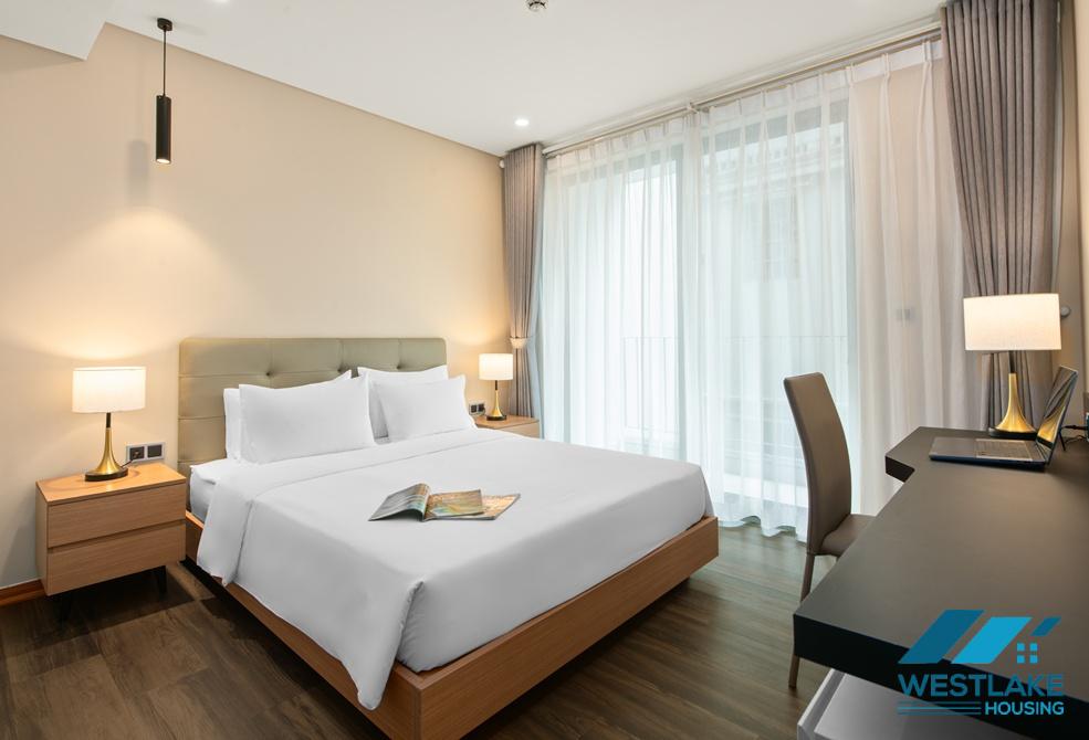 Modern and good quality 02 bedrooms apartment for rent in Tay Ho, Ha Noi