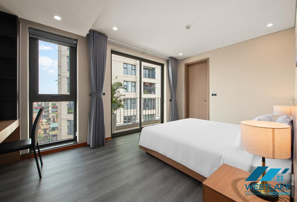 A beautiful 02-bedroom serviced apartment for rent on Tay Ho street, Tay Ho, Ha Noi