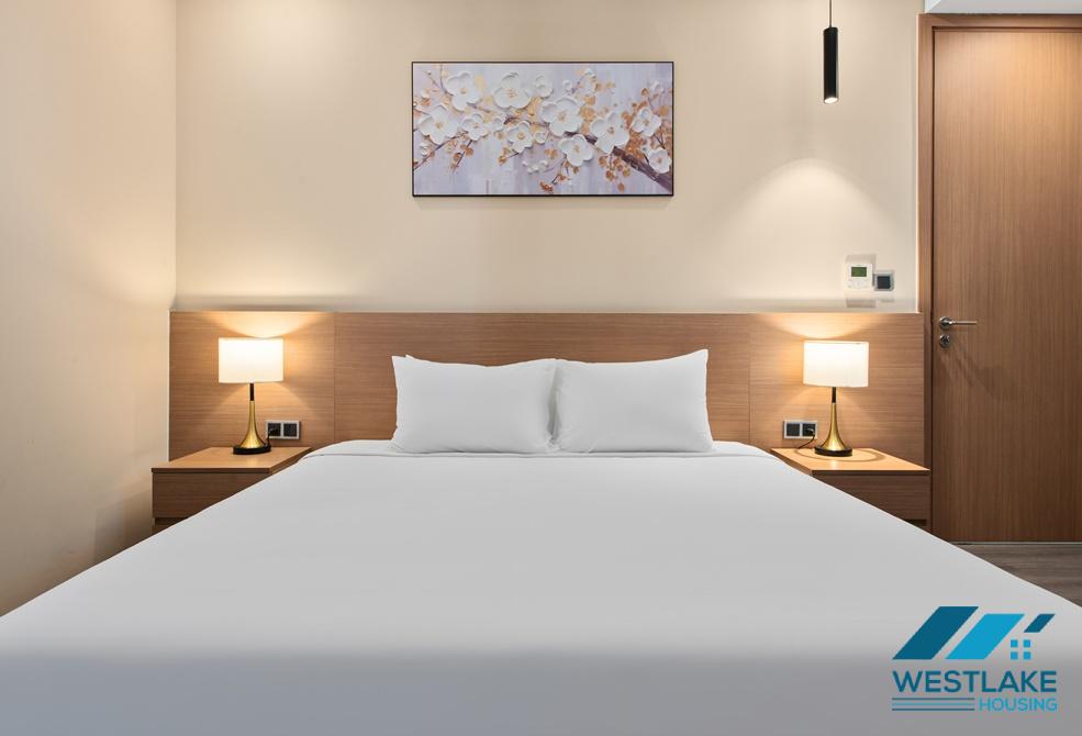 A beautiful 02-bedroom serviced apartment for rent on Tay Ho street, Tay Ho, Ha Noi