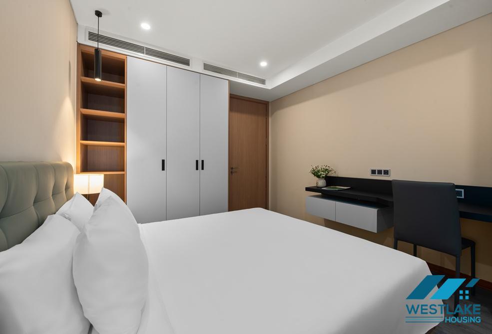 A beautiful 02-bedroom serviced apartment for rent on Tay Ho street, Tay Ho, Ha Noi