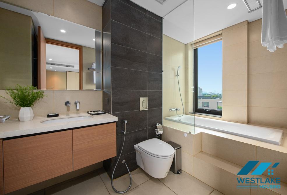 A beautiful 02-bedroom serviced apartment for rent on Tay Ho street, Tay Ho, Ha Noi