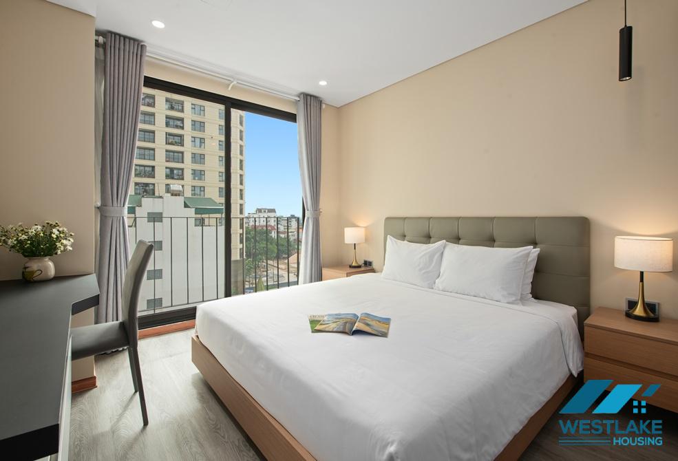 A beautiful 02-bedroom serviced apartment for rent on Tay Ho street, Tay Ho, Ha Noi