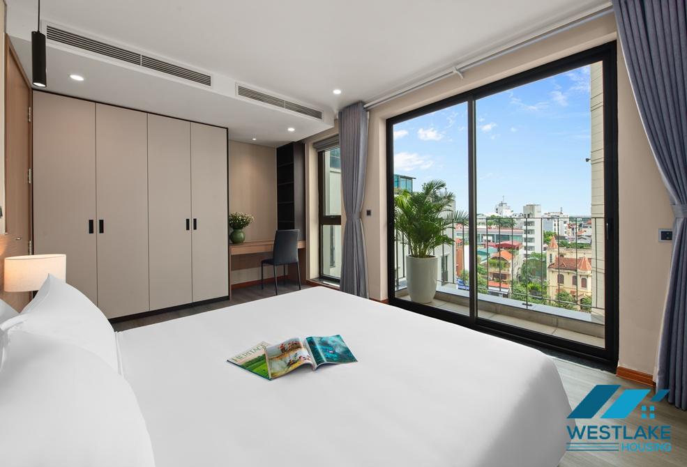 A beautiful 02-bedroom serviced apartment for rent on Tay Ho street, Tay Ho, Ha Noi