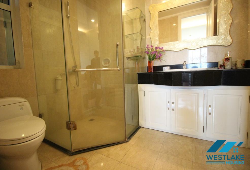 Four bedrooms apartment for rent in P building, Ciputra, Tay Ho ward, Ha Noi
