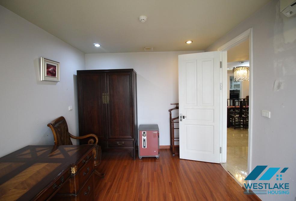 Four bedrooms apartment for rent in P building, Ciputra, Tay Ho ward, Ha Noi