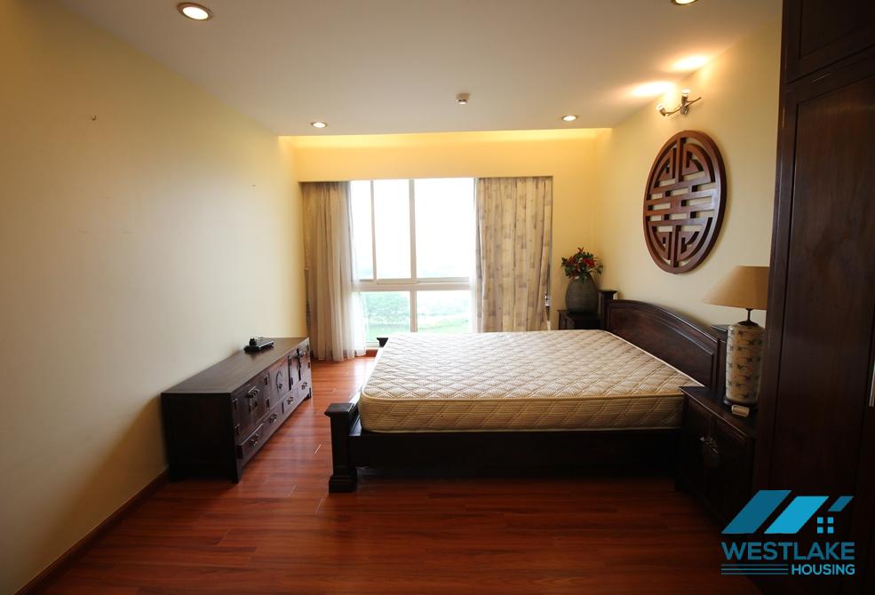 Four bedrooms apartment for rent in P building, Ciputra, Tay Ho ward, Ha Noi