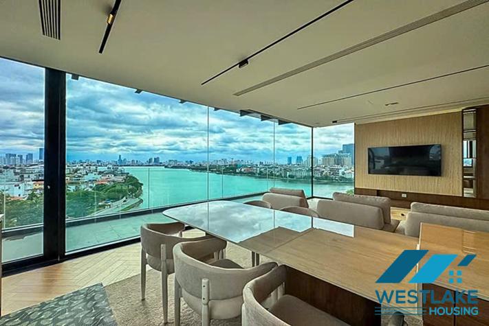 Luxury 2-Bedroom Apartment with Lake View for Rent on Xuan Dieu Street, Tay Ho Ward, Hanoi