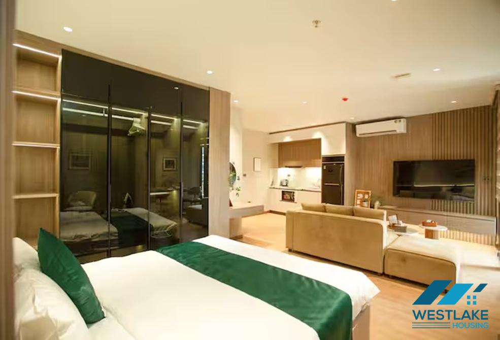 Cho Thuê Căn Hộ Studio Mới Đẹp Chất Lượng Cao Tại Tây Hồ, Hà Nội.