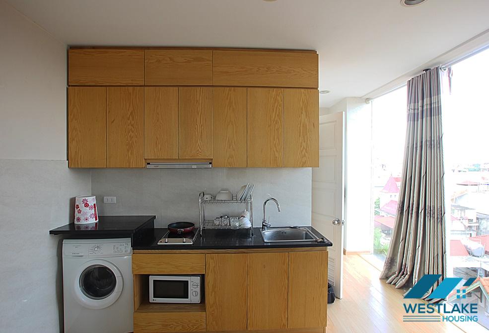 A cozy 1 bedroom apartment with nice view for rent in Tay Ho, Ha Noi