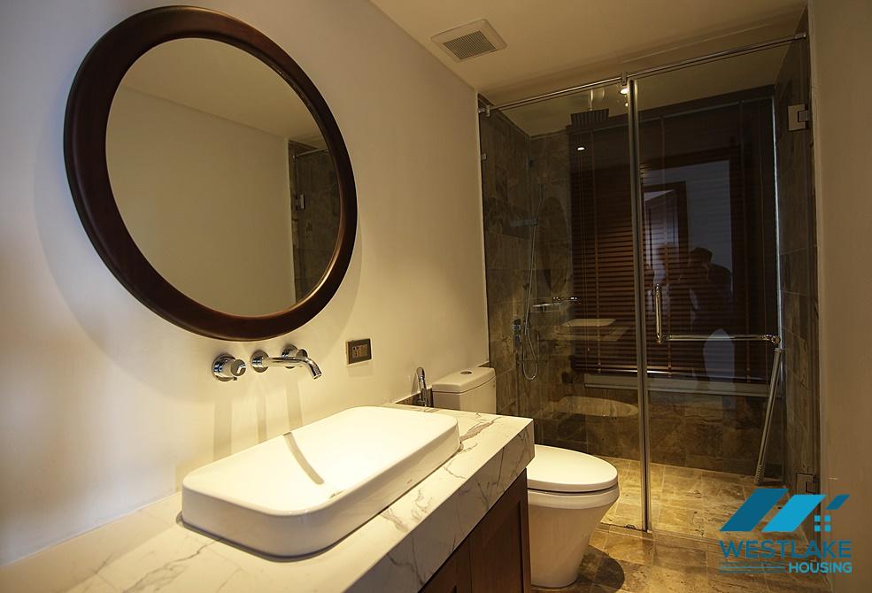 A penthouse 3 bedroom apartment for rent in Tay Ho, Ha Noi