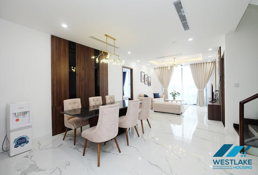 A luxurious, modern penthouse apartment for rent in Sunshine City, Tay Ho